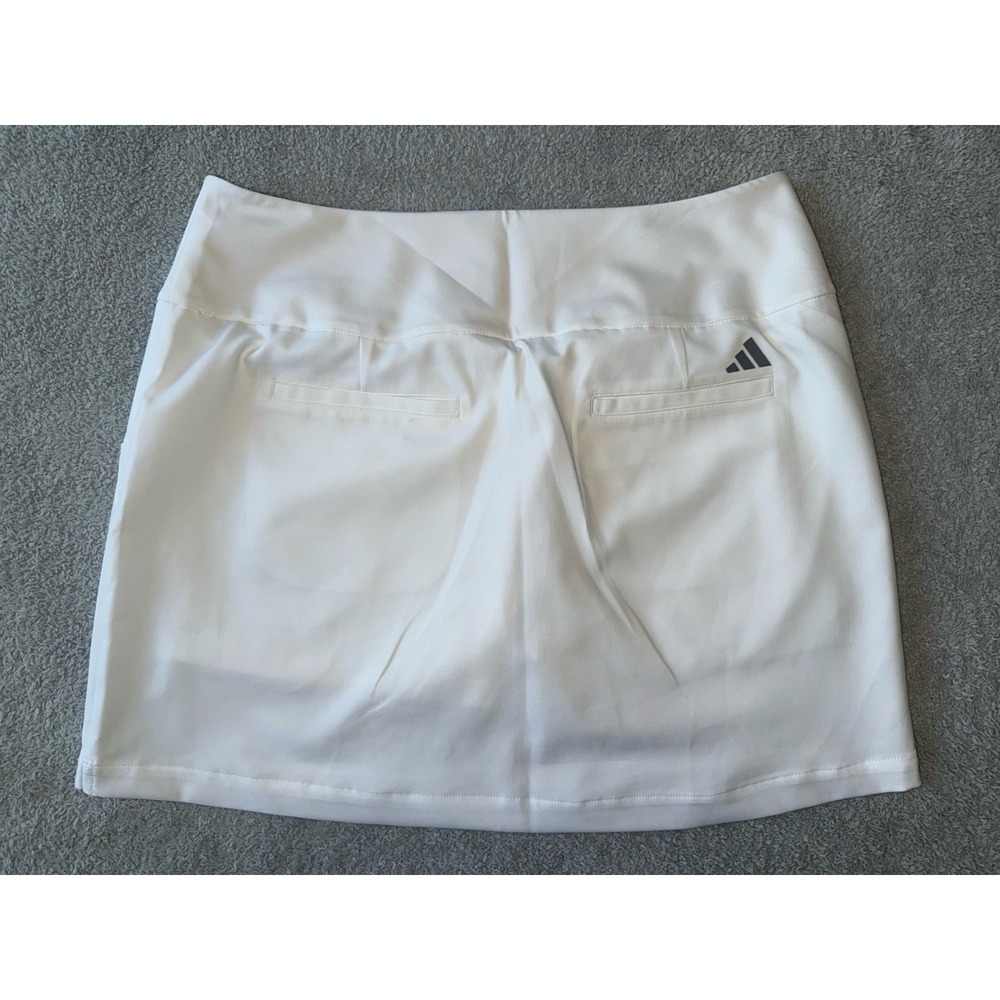 NWT Adidas Skort Golf Tennis Pickleball White‎ Women's Size Large